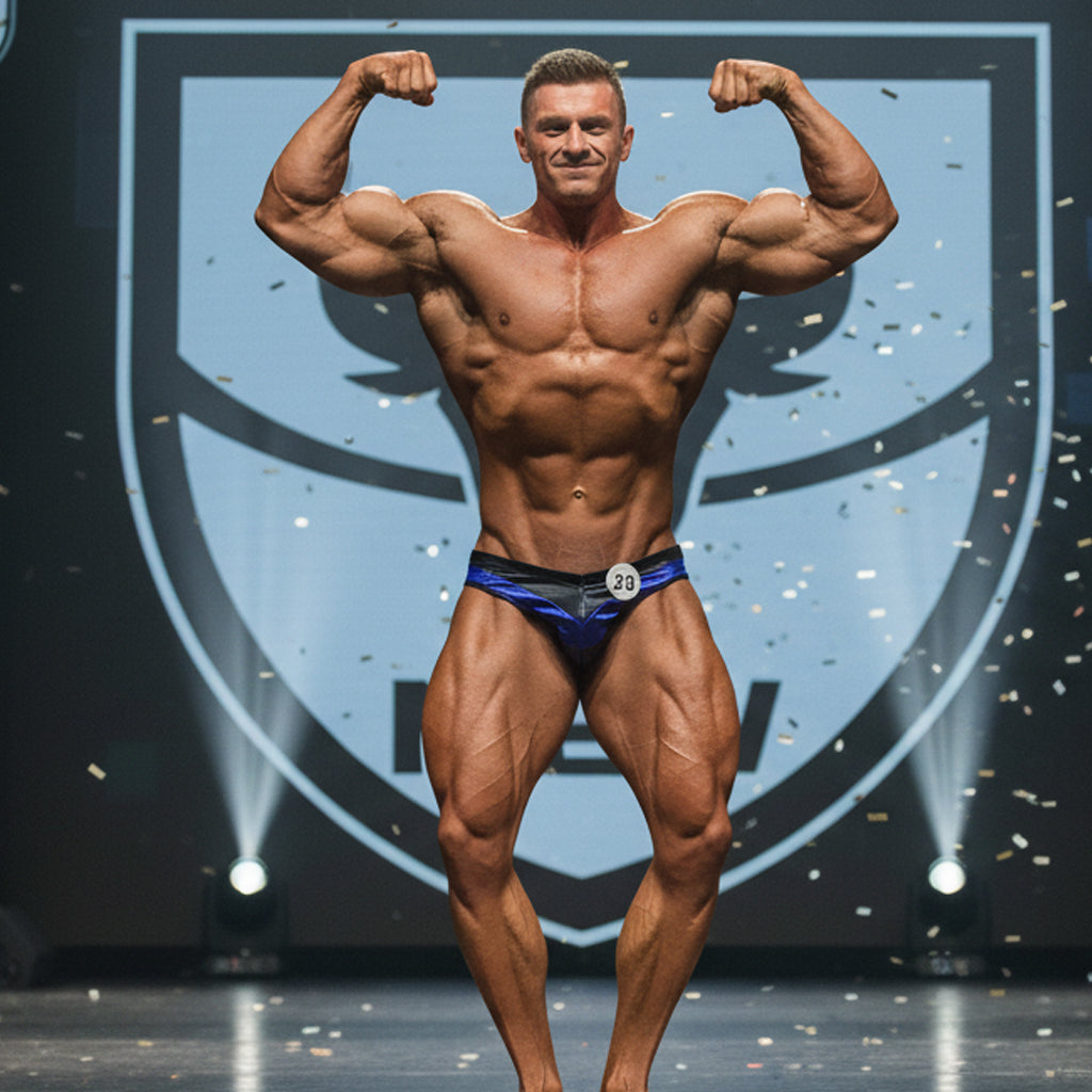 [MetroMuscleWear] Mark Competition Suit Royal (4974-49)
