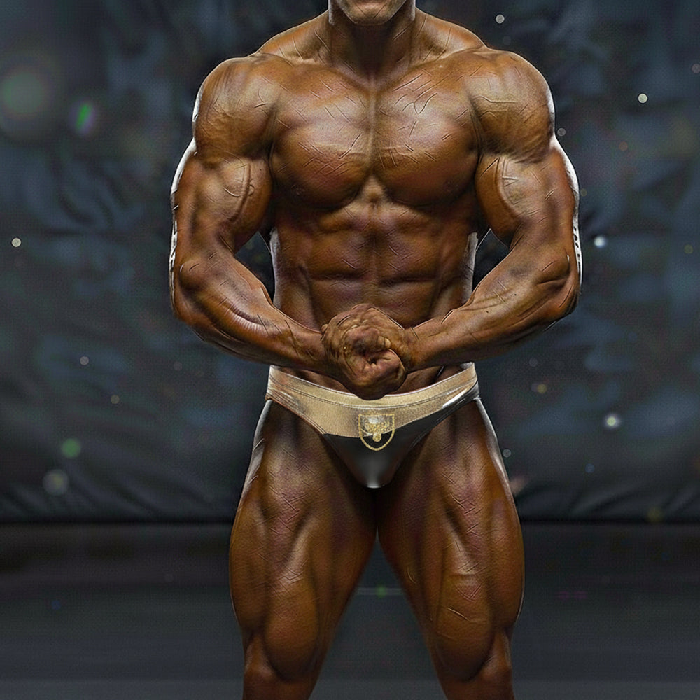 [MetroMuscleWear] Samuel Competition Suit Gold (4974-53)