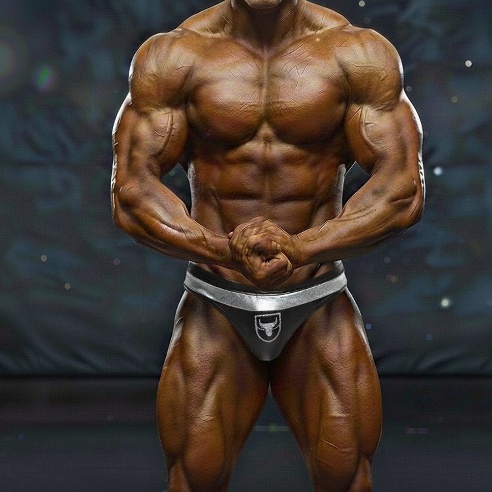 [MetroMuscleWear] Hudson Competition Suit Silver (4974-65)