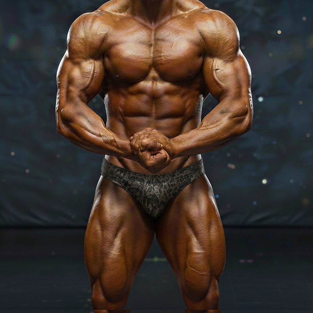 [MetroMuscleWear] Basic Competition Suit Gold (4974-73) 
