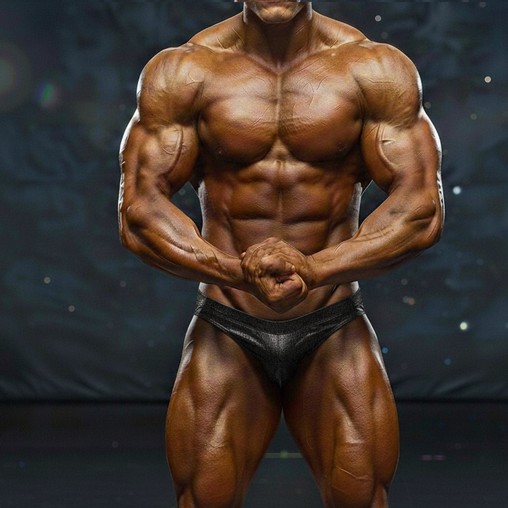 [MetroMuscleWear] Basic Competition Suit Crocodile (4974-77)