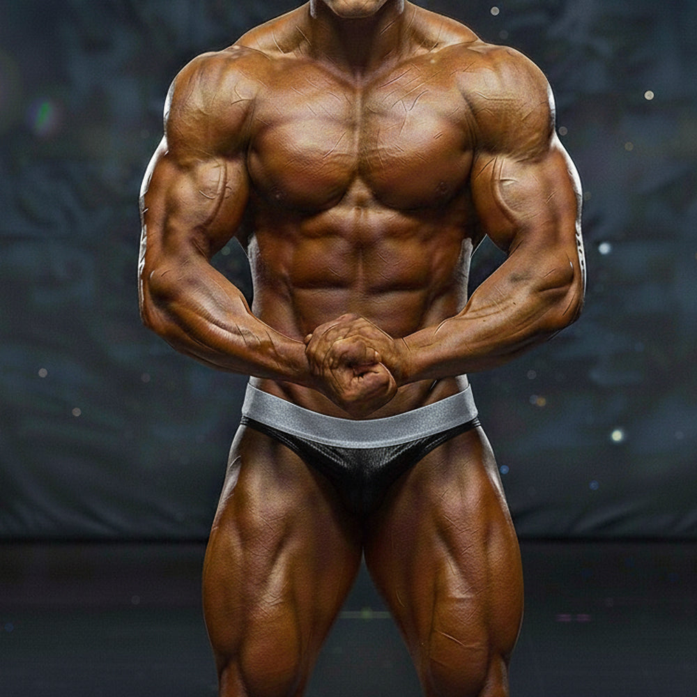 [MetroMuscleWear] DIY Competition Suit Black (4974-81)