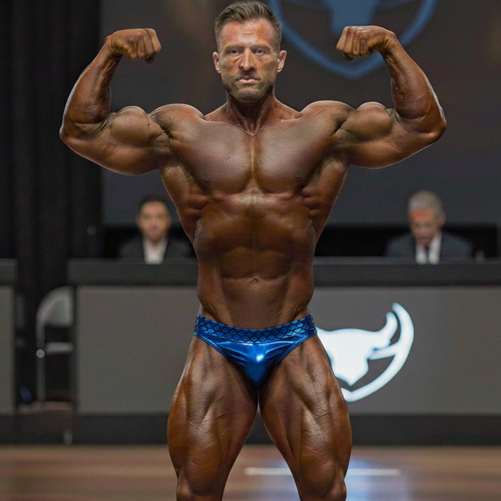 [MetroMuscleWear] Jupiter Competition Suit Cobalt (4974-88)