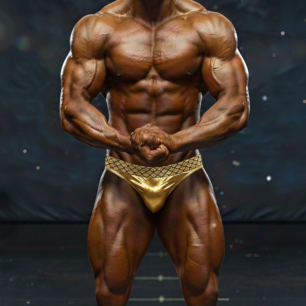 [MetroMuscleWear] Jupiter Competition Suit Gold (4974-90)