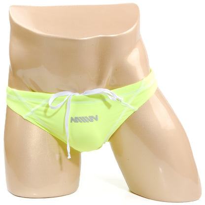 [M2W] WAHOO SHEER Swim Bikini Neon Green (4989-S07)