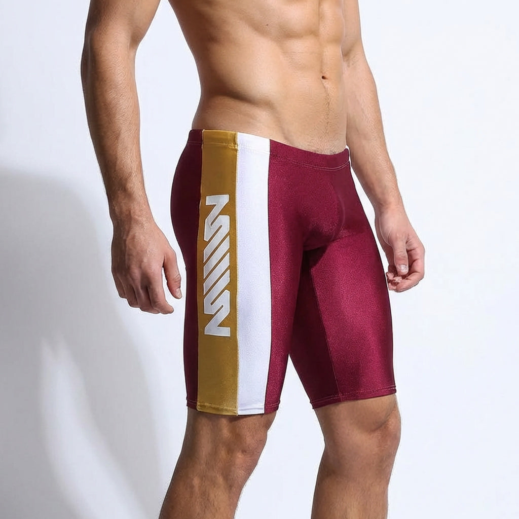 [M2W] New Jammer Swim Boxer Burgundy (4994-29)