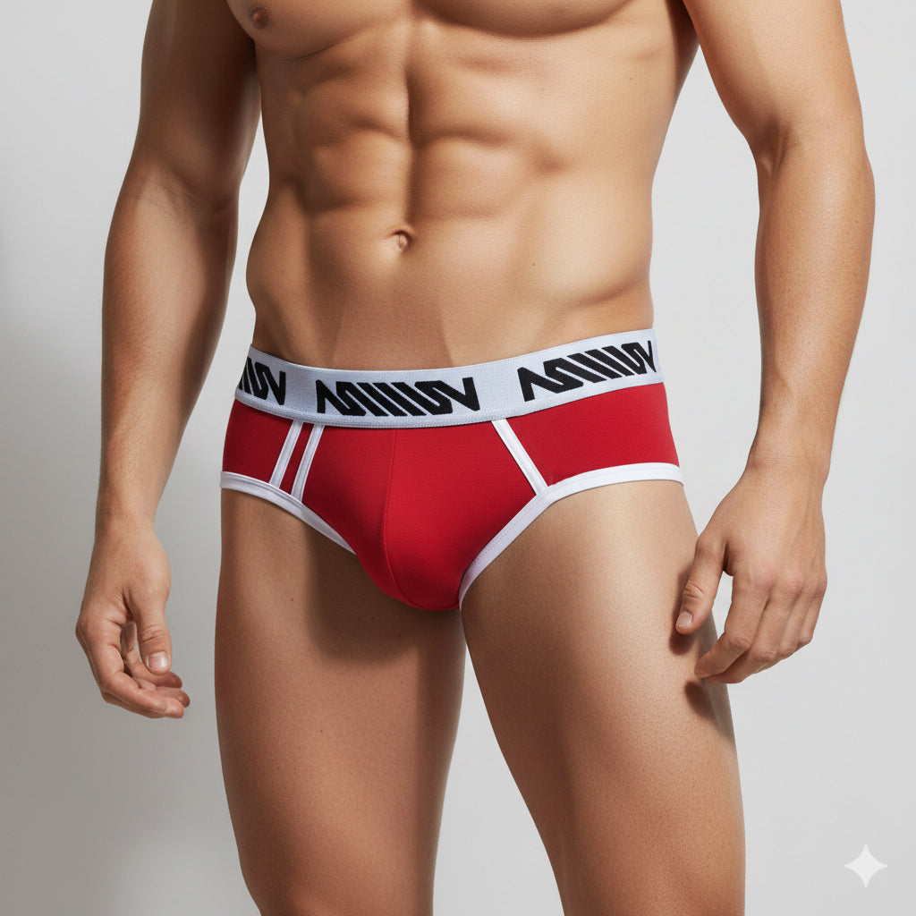 [M2W] Sistonia Hip Brief Red (5003-16)
