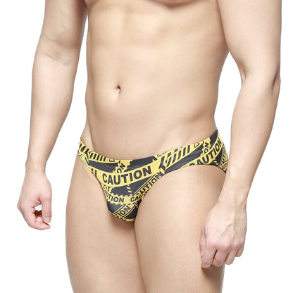 [M2W] Caution Bikini Black (5103-M61)