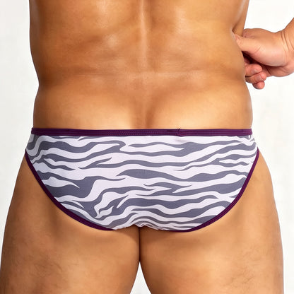 [M2W] Zebra Bikini Gray (6105-81)
