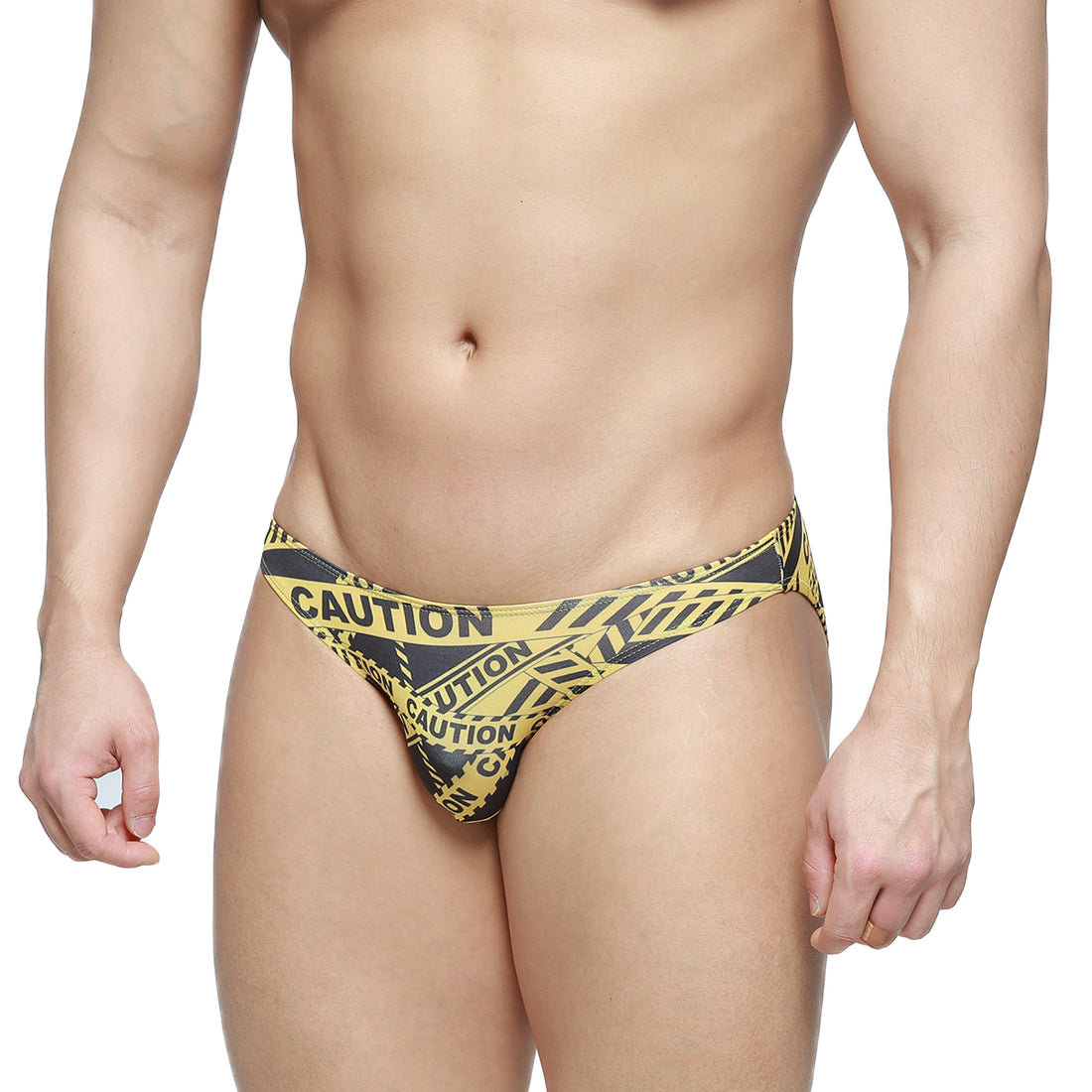 [M2W] Caution Lowrise Bikini Black (6115-62)