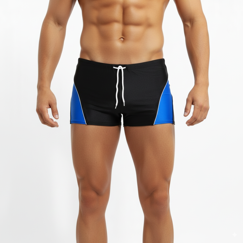 [Speedo USA] Redline Square Leg Black (7300001)