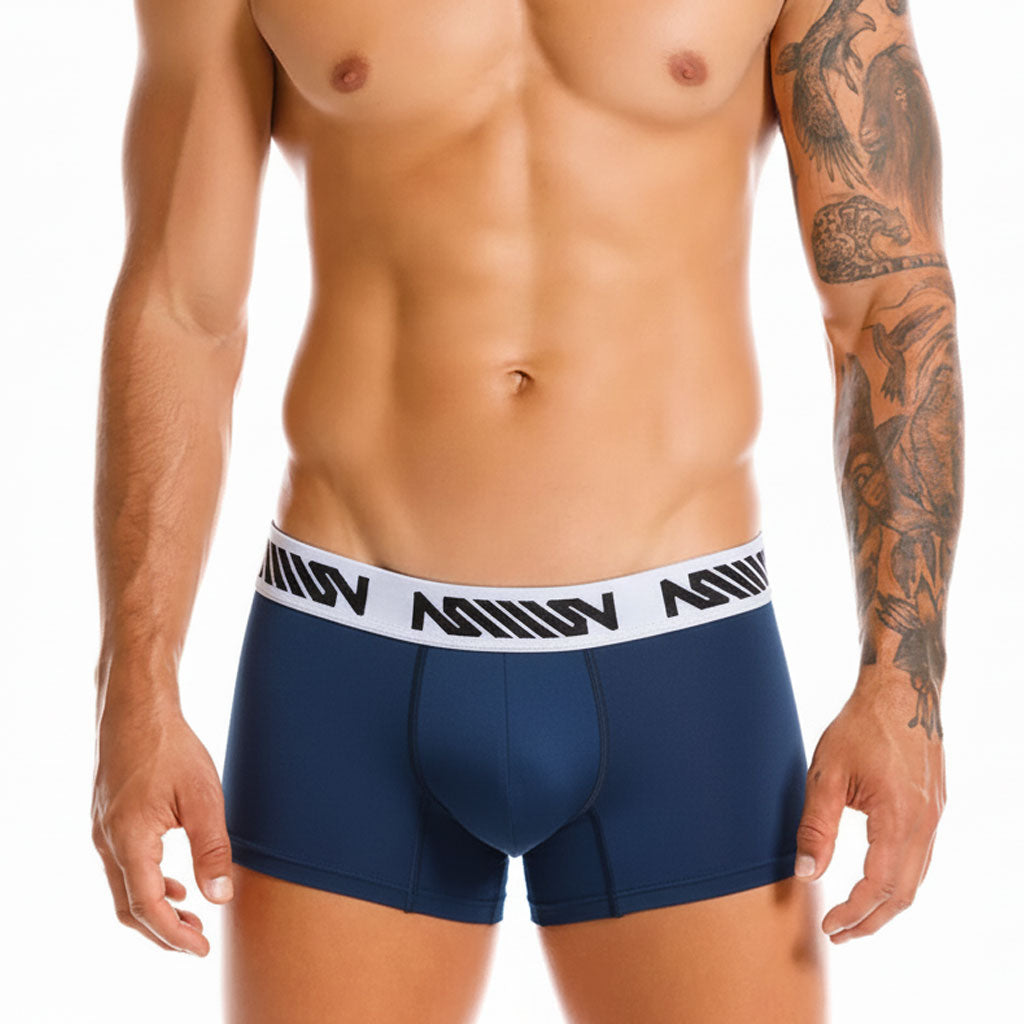 [M2W] Core Short Boxer Dark Blue 7&quot; (8022-28)