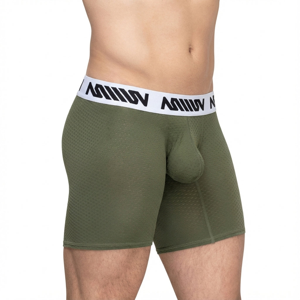 [M2W] Max Mid Cut Boxer Brief Khaki (8023-26)