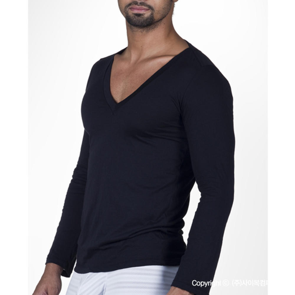 [Mundo Unico] T-Shirt Long Sleeve Valor Black (102B17199)