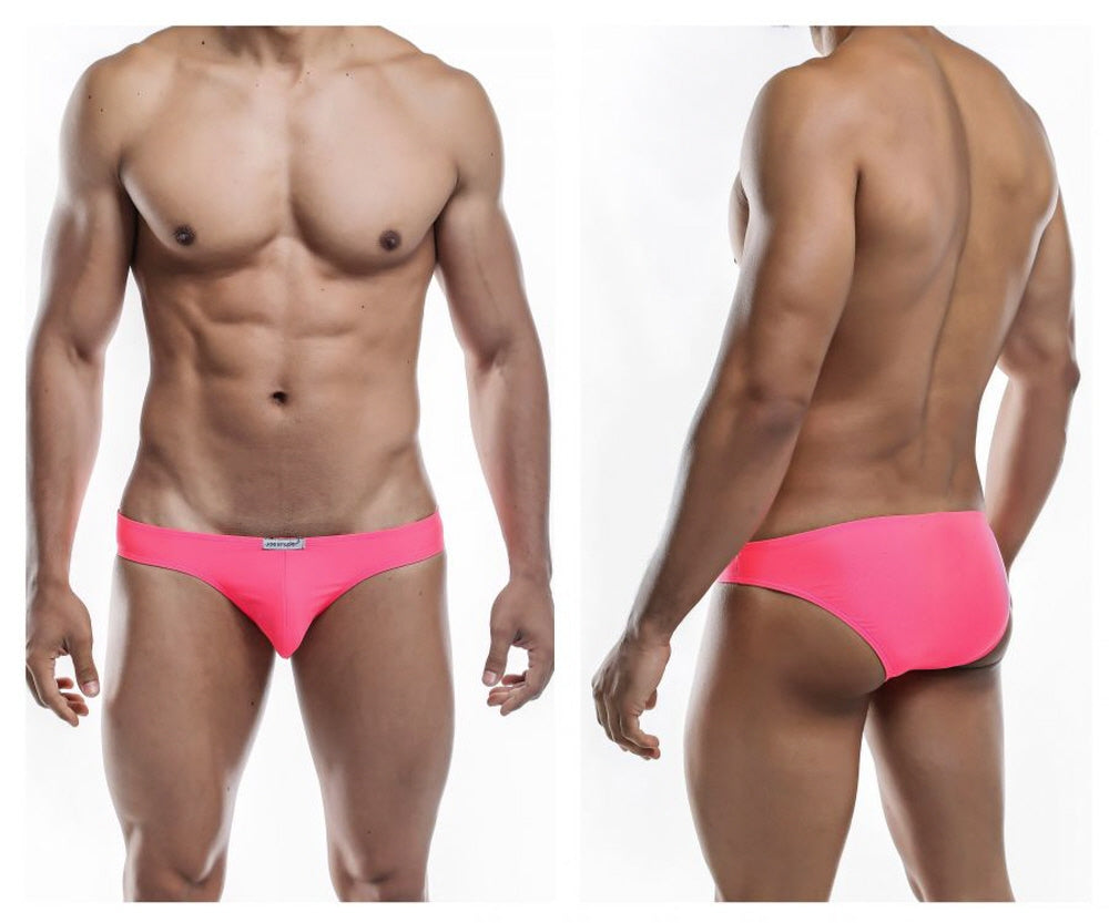 [Joe Snyder] Polyester Bikini Classic Neon Pink (JS01)