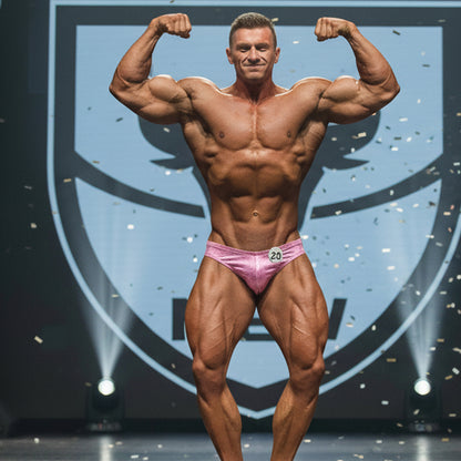 [POSINGWEAR] Pink Crack Posing Suit