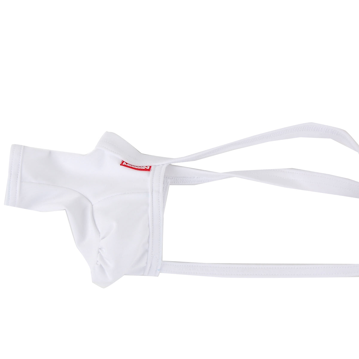 [M2W] 3D Chaps Thongs White (0007-00)