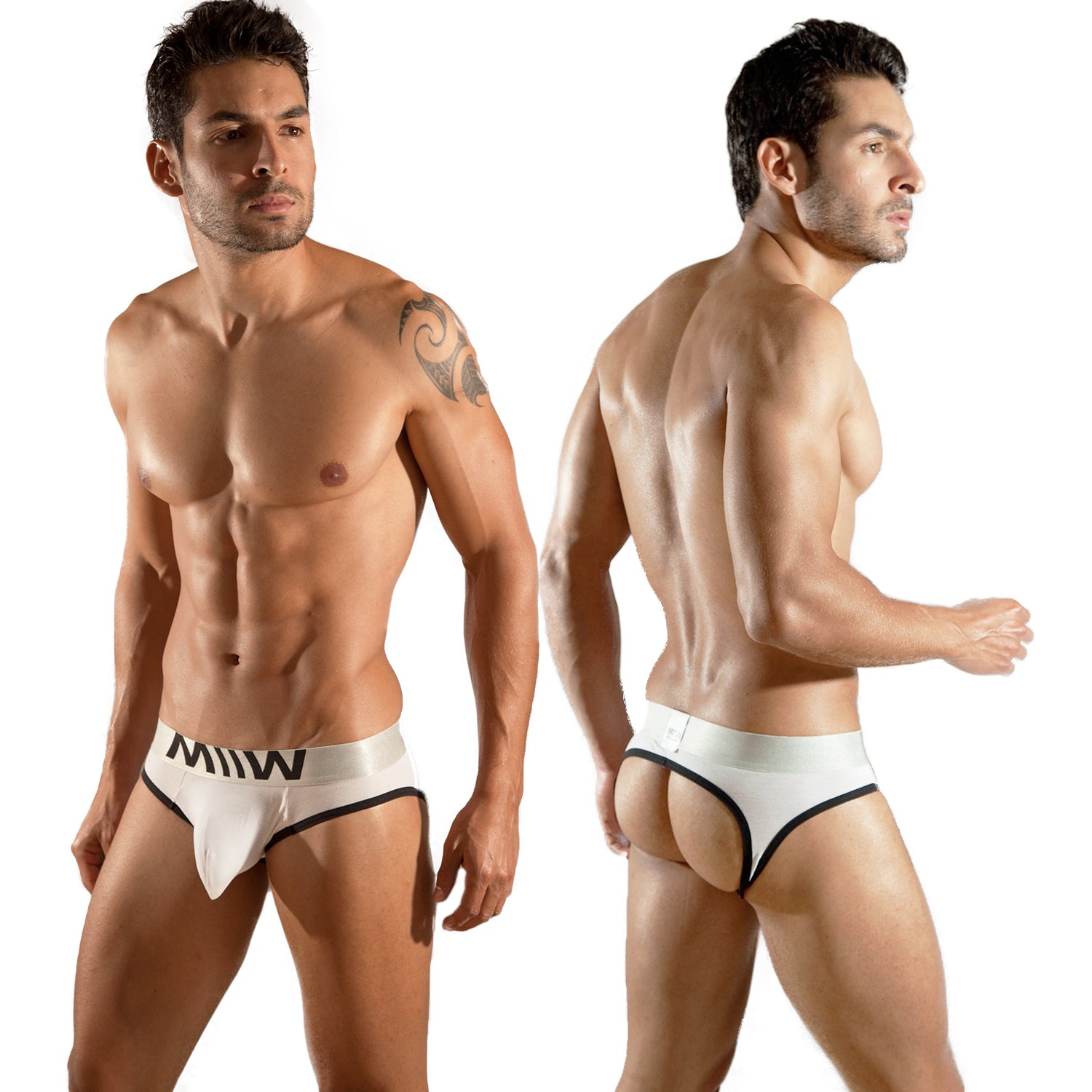 [M2W] Perfect Scene Jock Strap White (1001-00)