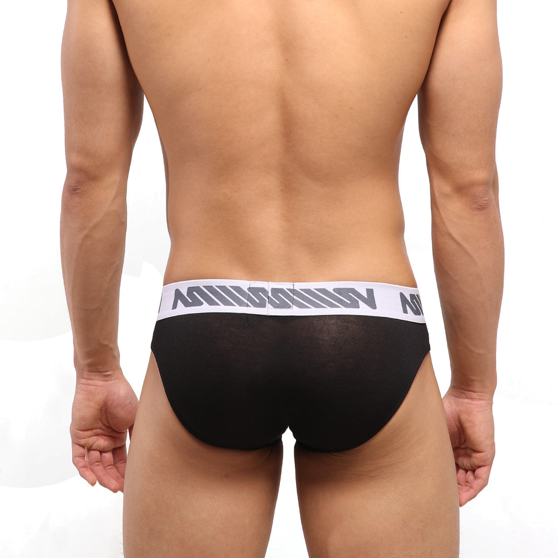 [M2W] Perfect Scene Hip Brief Core Black (1003-19)