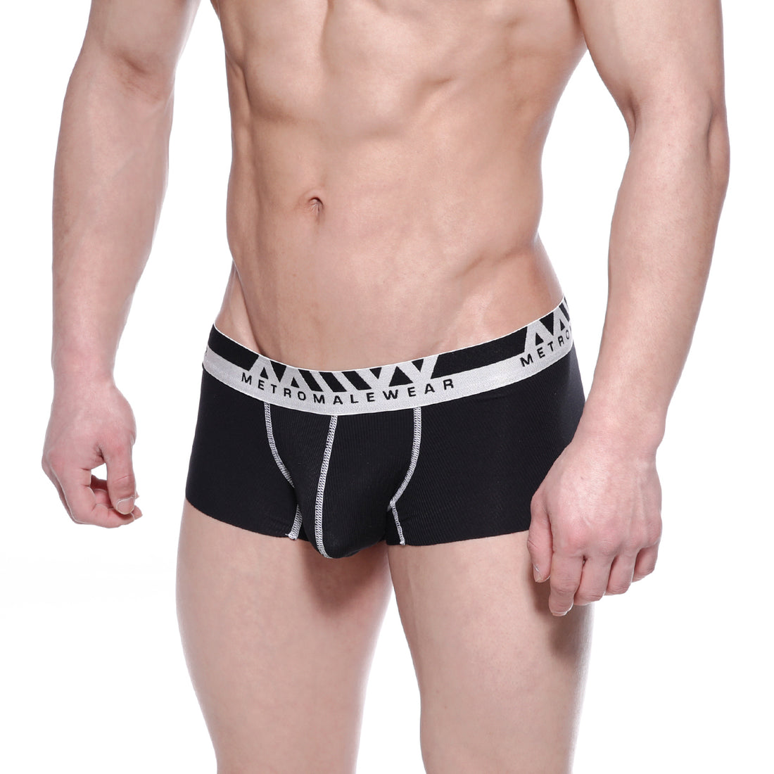 [M2W] Modal Seamless Trunk Black (1123-20)