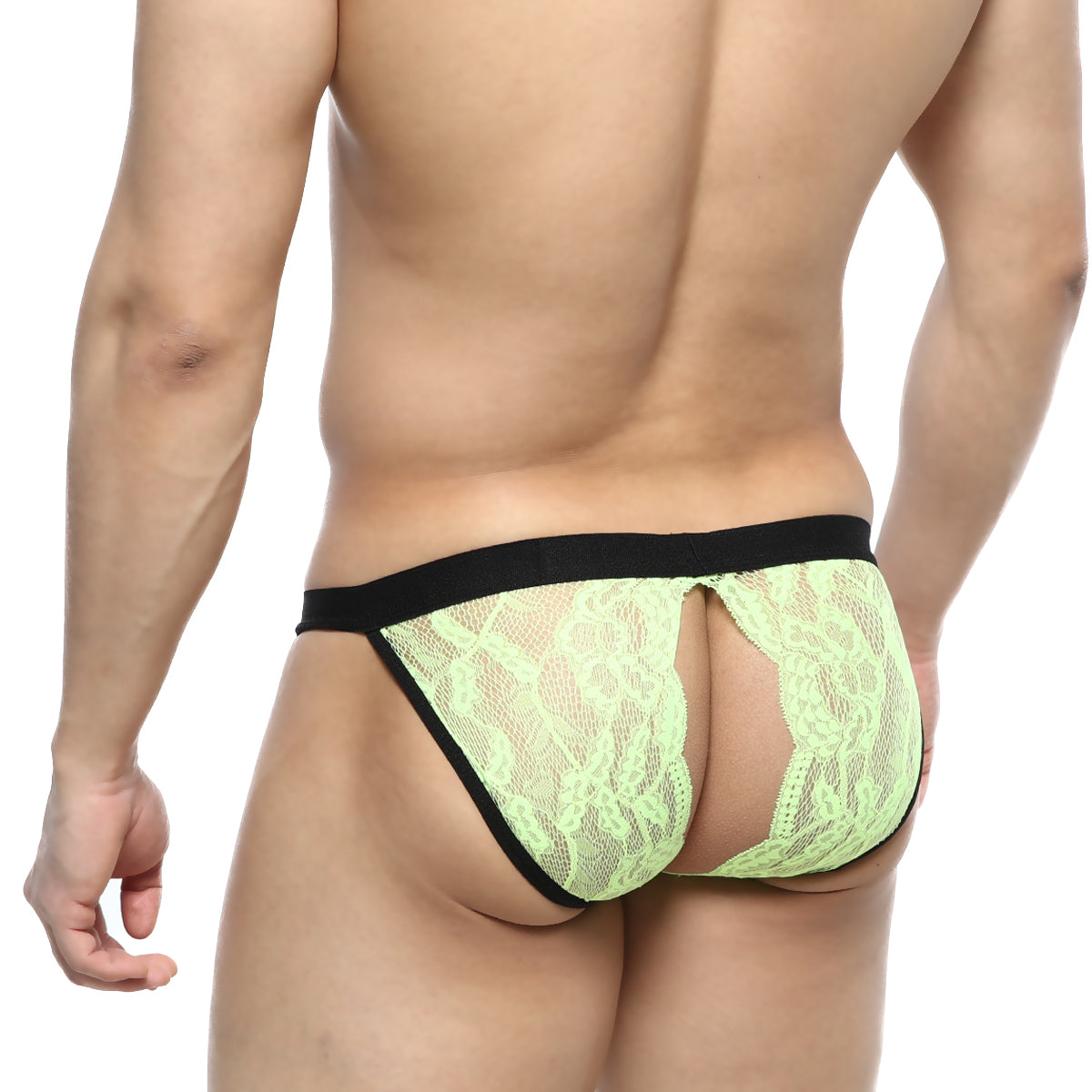 [M2W] Peek-A-Boo Bikini Green (1204-07)