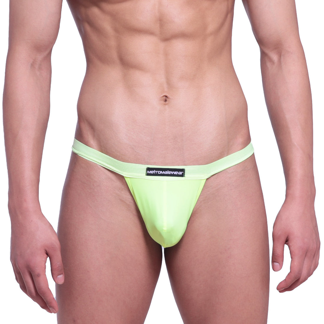 [M2W] Big Pouch Thong Neon Green (1402-07)