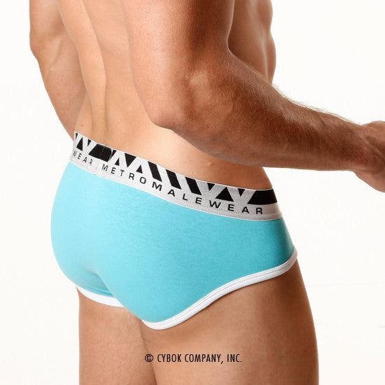 [M2W] Contrast Brief Turquoise (9004-08)