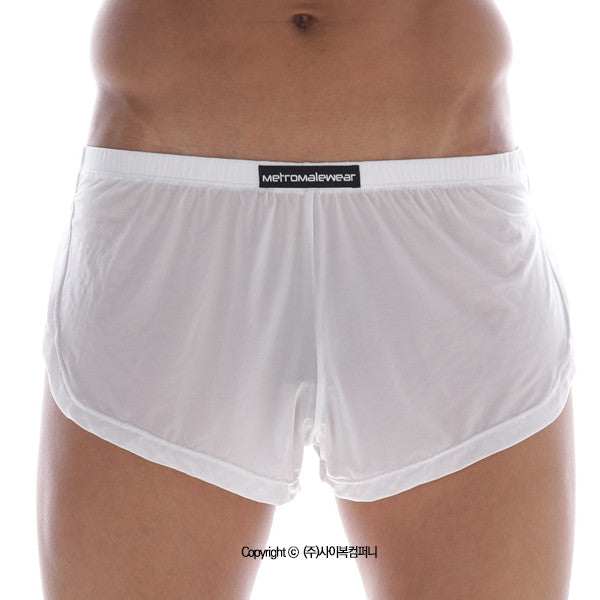 [M2W] Lounge Split Boxer White (2008-00)