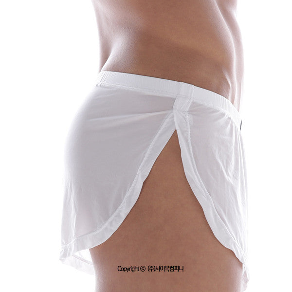 [M2W] Lounge Split Boxer White (2008-00)