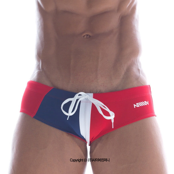 [M2W] Lowrise Swim Brief RED (4917-12)