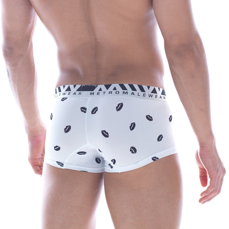 [M2W] Kiss Short Boxer White 7Inch (2022-35)