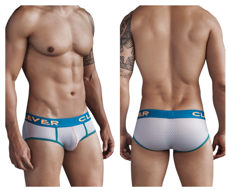 [CLEVER] Sounds Of Machu Picchu Piping Brief Grey (5271)
