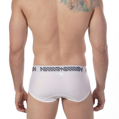 [M2W]Active Mesh Hip Brief White (5006-00)