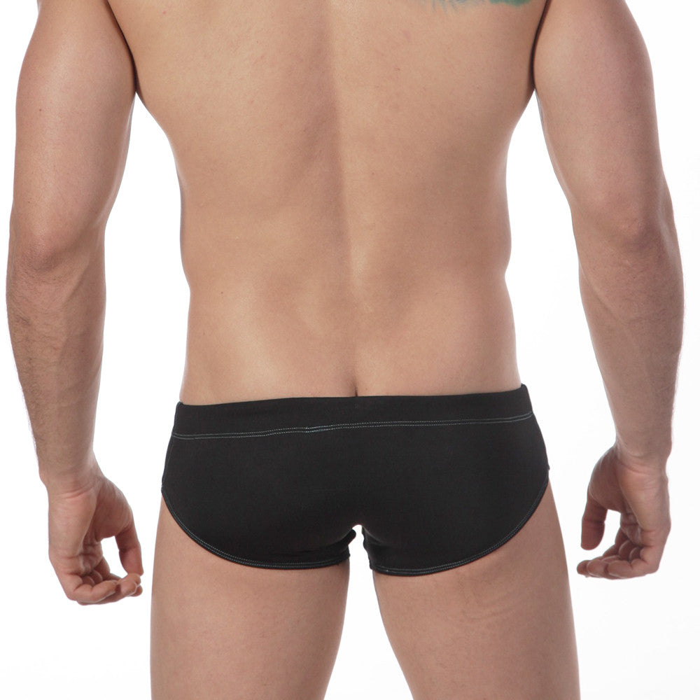 [M2W] Lowrise Swim Brief Black (4917-20)