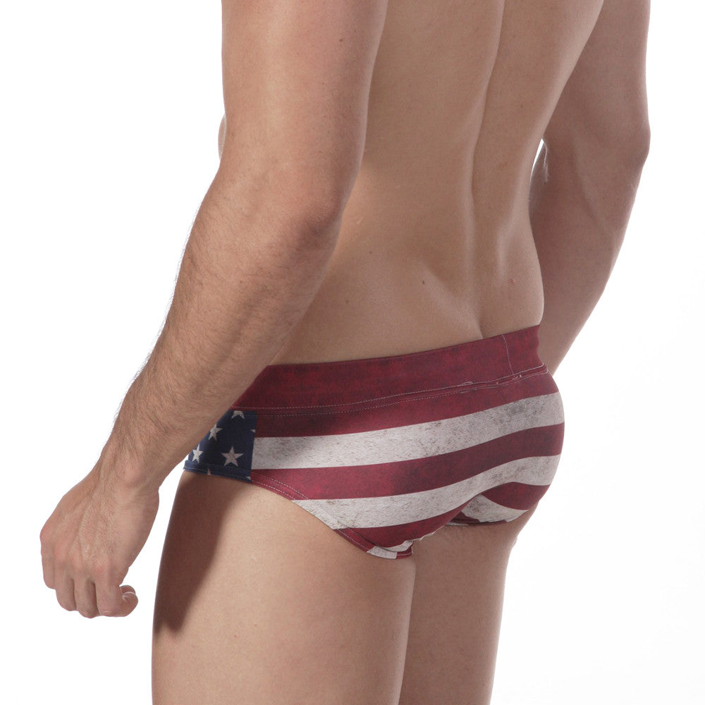 [M2W] Patriot Swim Brief (4916-90)