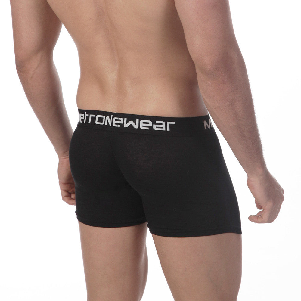 [M2W] Pima Cotton Boxer Brief Black (3027-20)