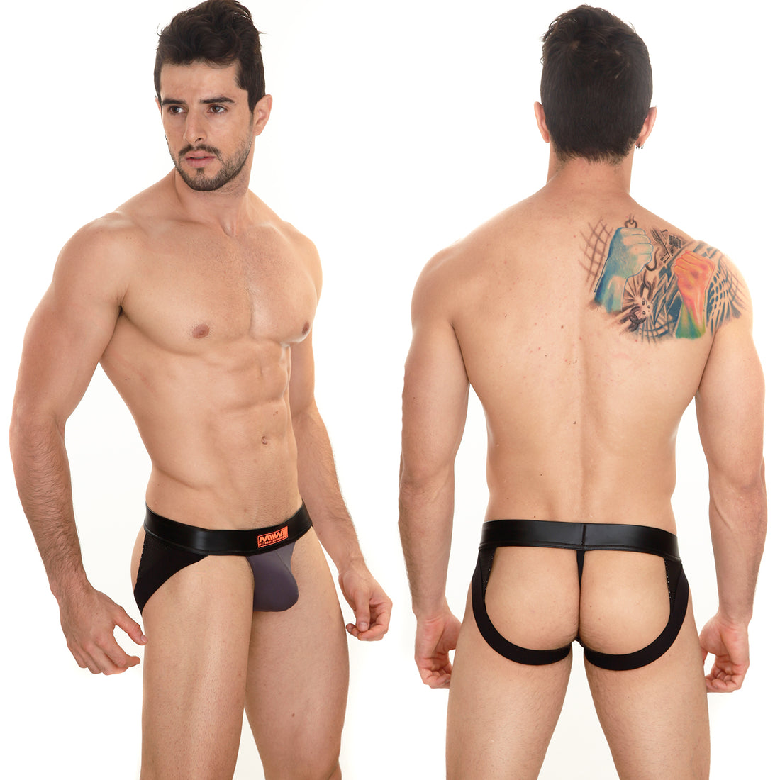 [M2W] Super Jock Strap Charcoal (2001-11)