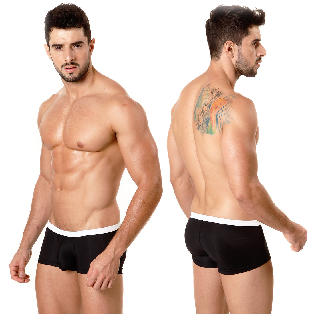 [M2W] Minimo Contrast Boxer Black (2013C-20)