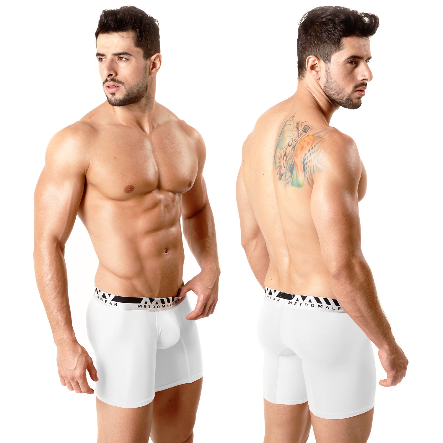[M2W] Mid Boxer Crystal 10Inch White (2023-00)