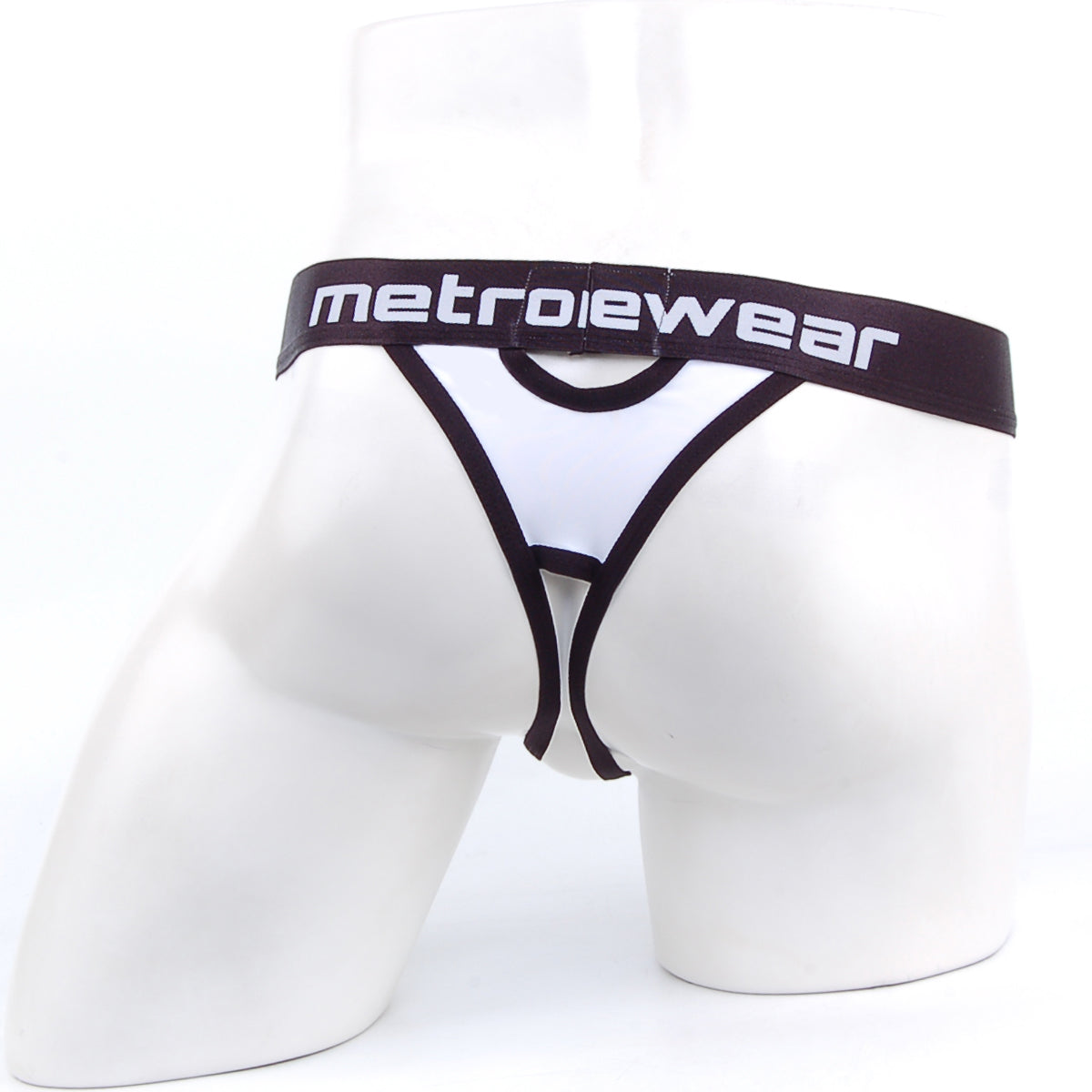 [M2W] Peek-A-Boo Thong White (2232-00)