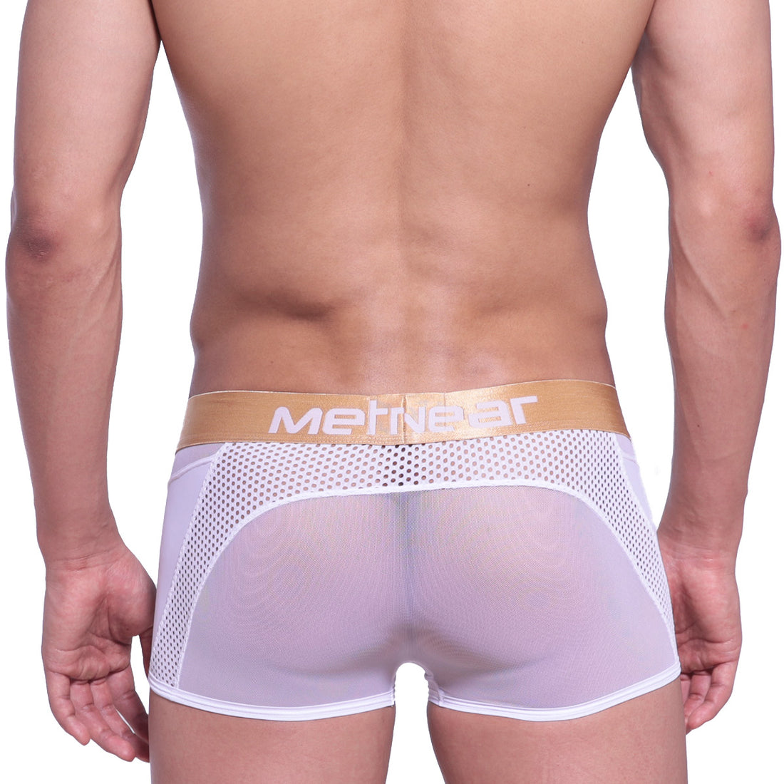 [M2W] Speed Mesh Hip Trunk White (2314-00)