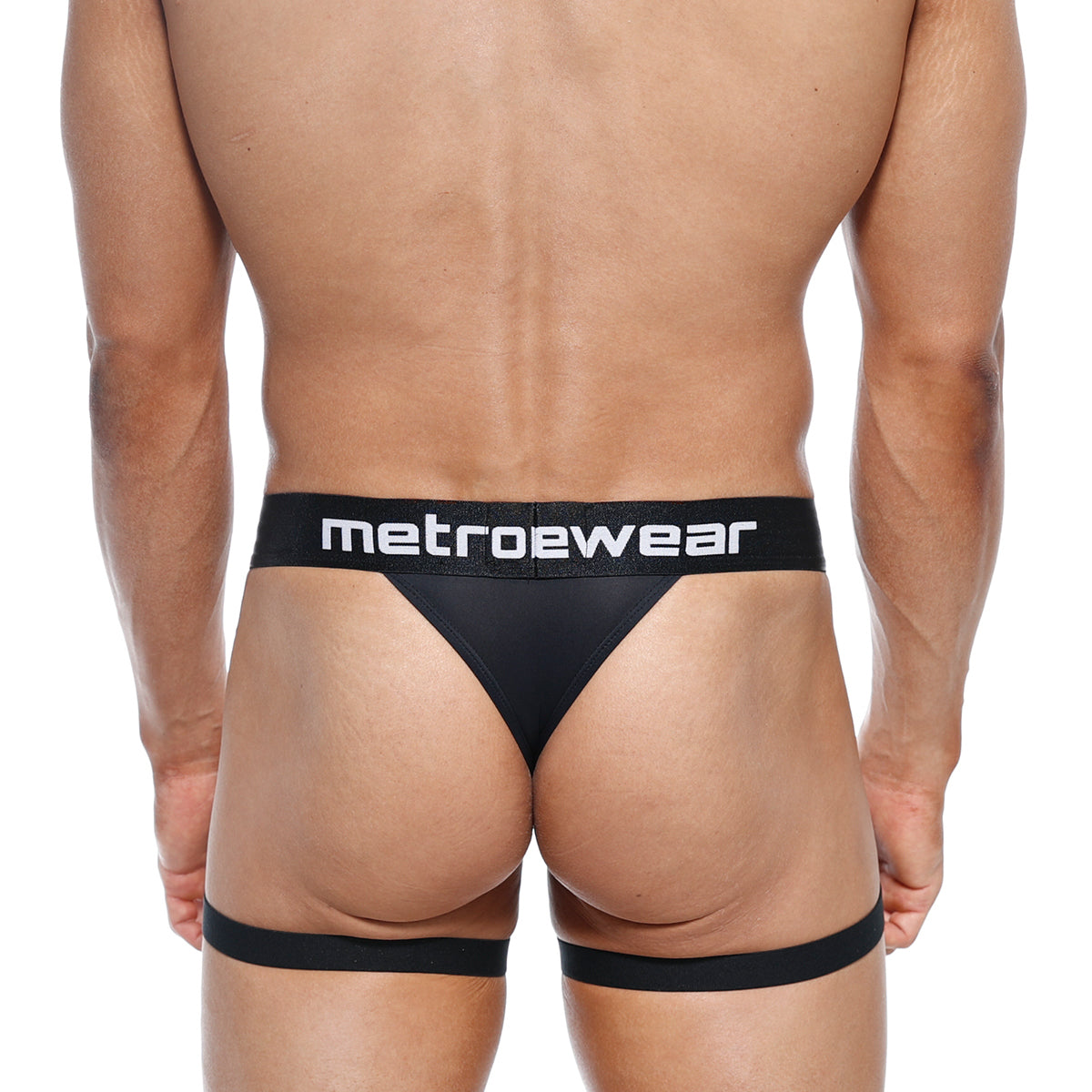 [M2W] Garter Thong Black (2912-21)