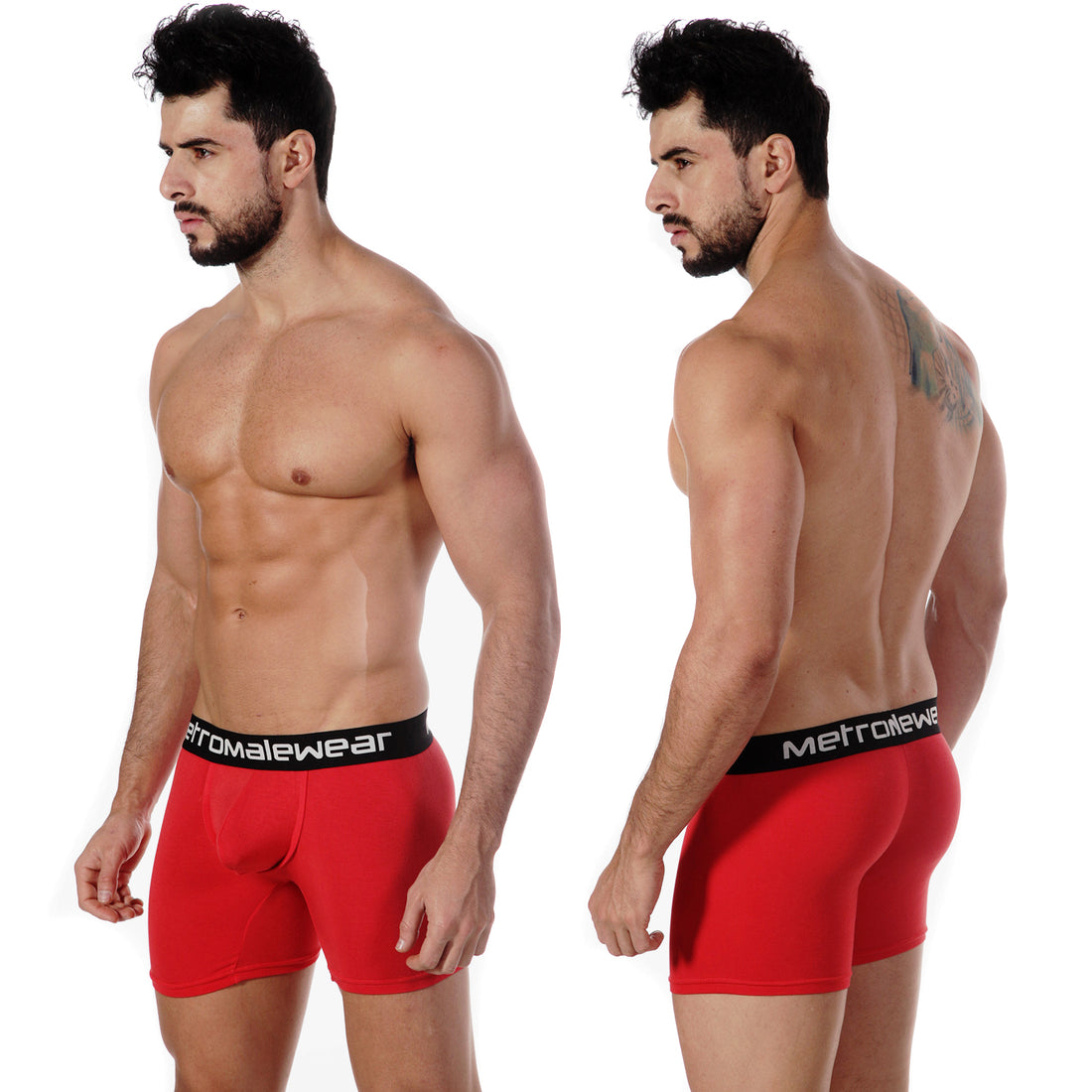 [M2W] Pima Cotton Boxer Brief RED (3027-12)