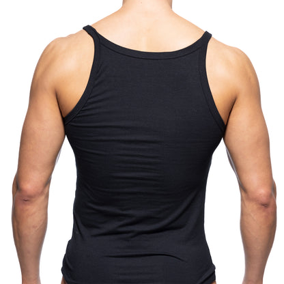 [M2W] Modern Tank Top Black (3126-20)