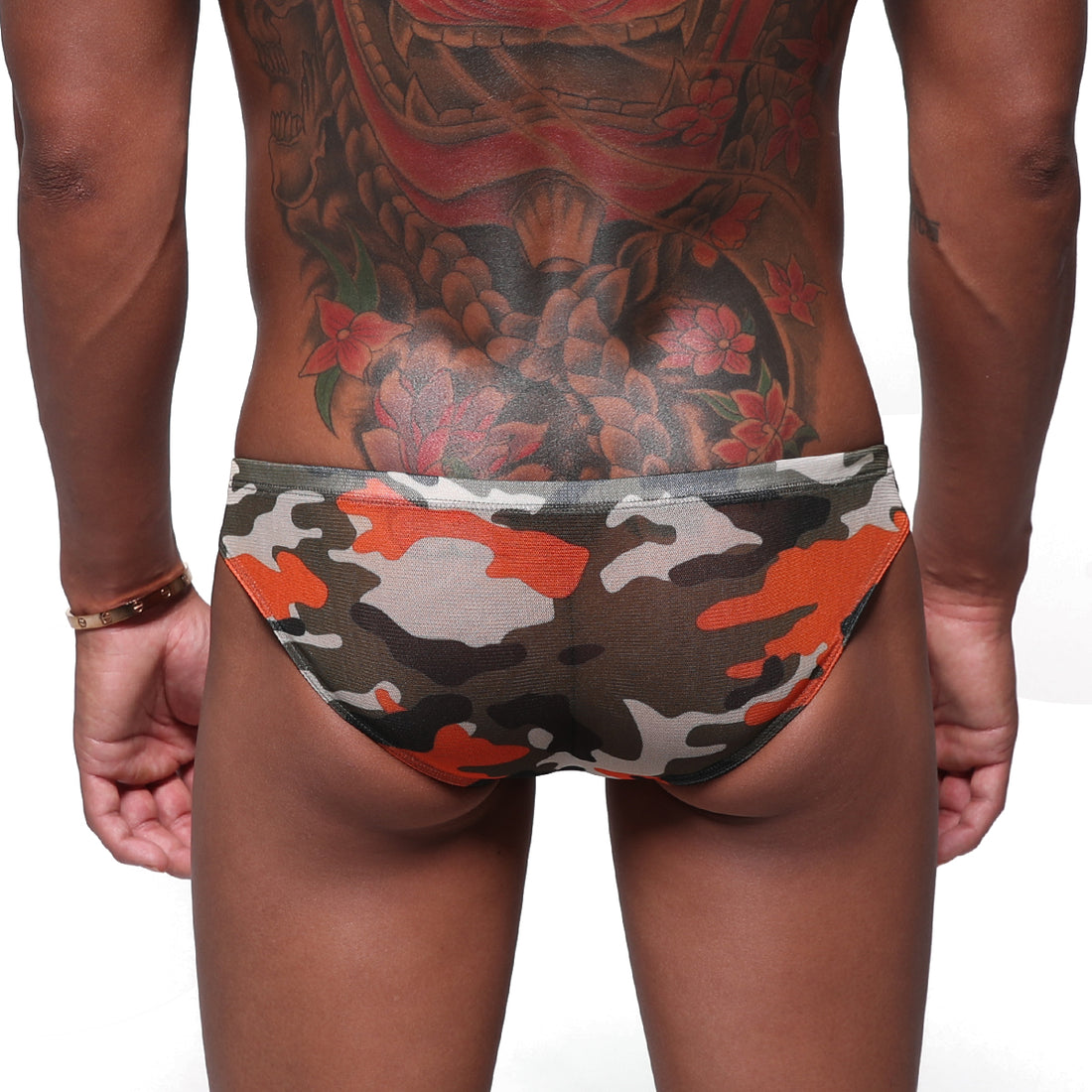 [M2W] Puente Bikini Camo Orange (3603-34)