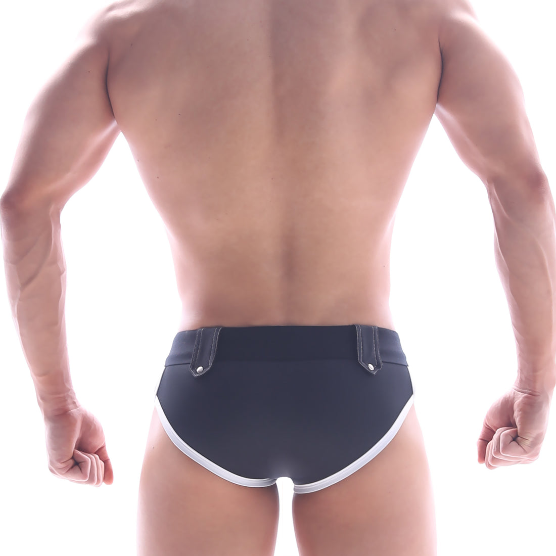 [M2W] Gothic Swim Brief Black (4927-20)