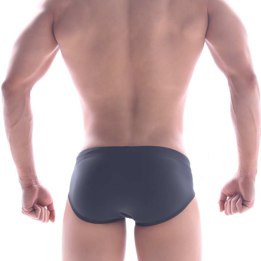 [M2W] Panel Swim Brief Black (4935-20)