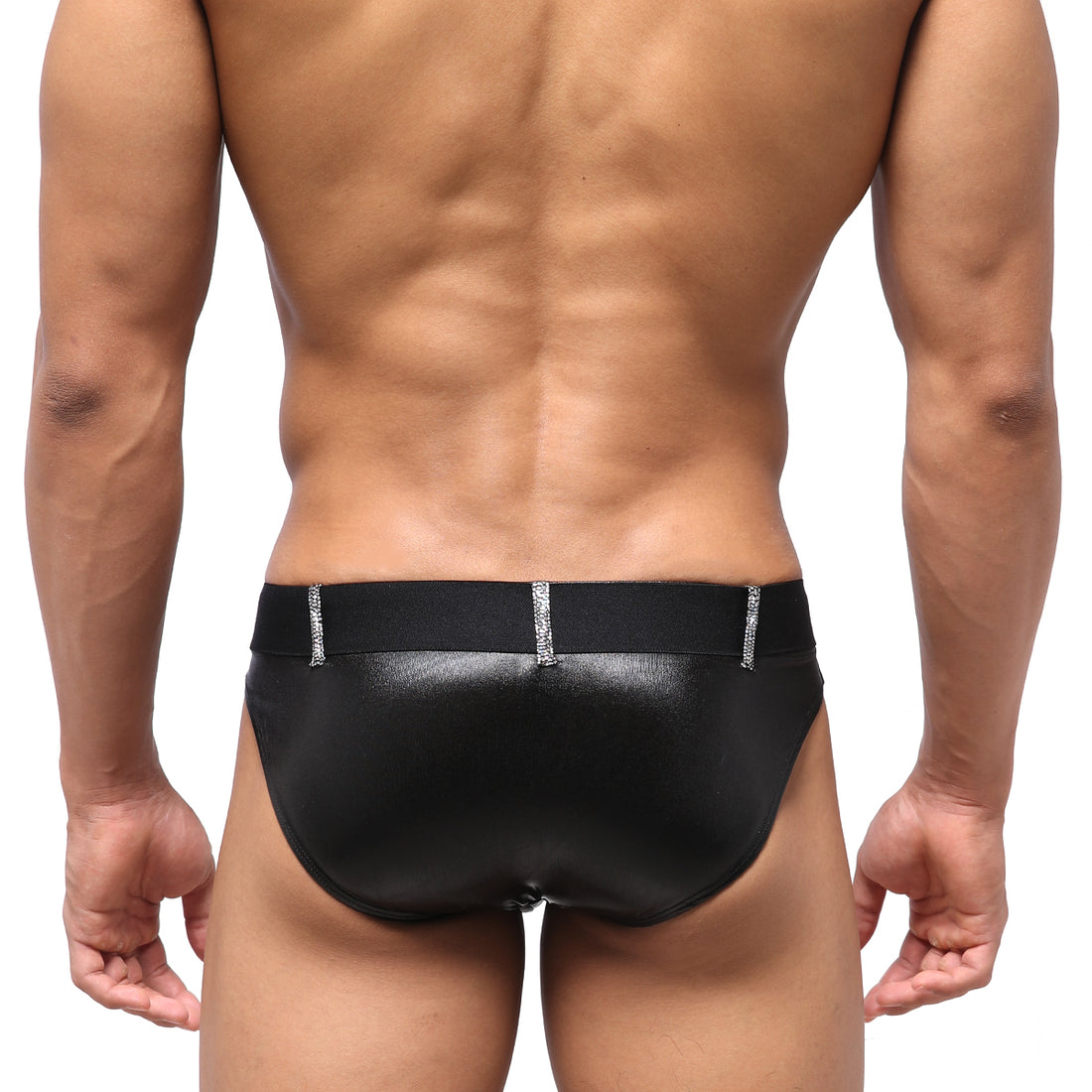 [M2W] Gravity Swim Brief Metal Black (4946-20)