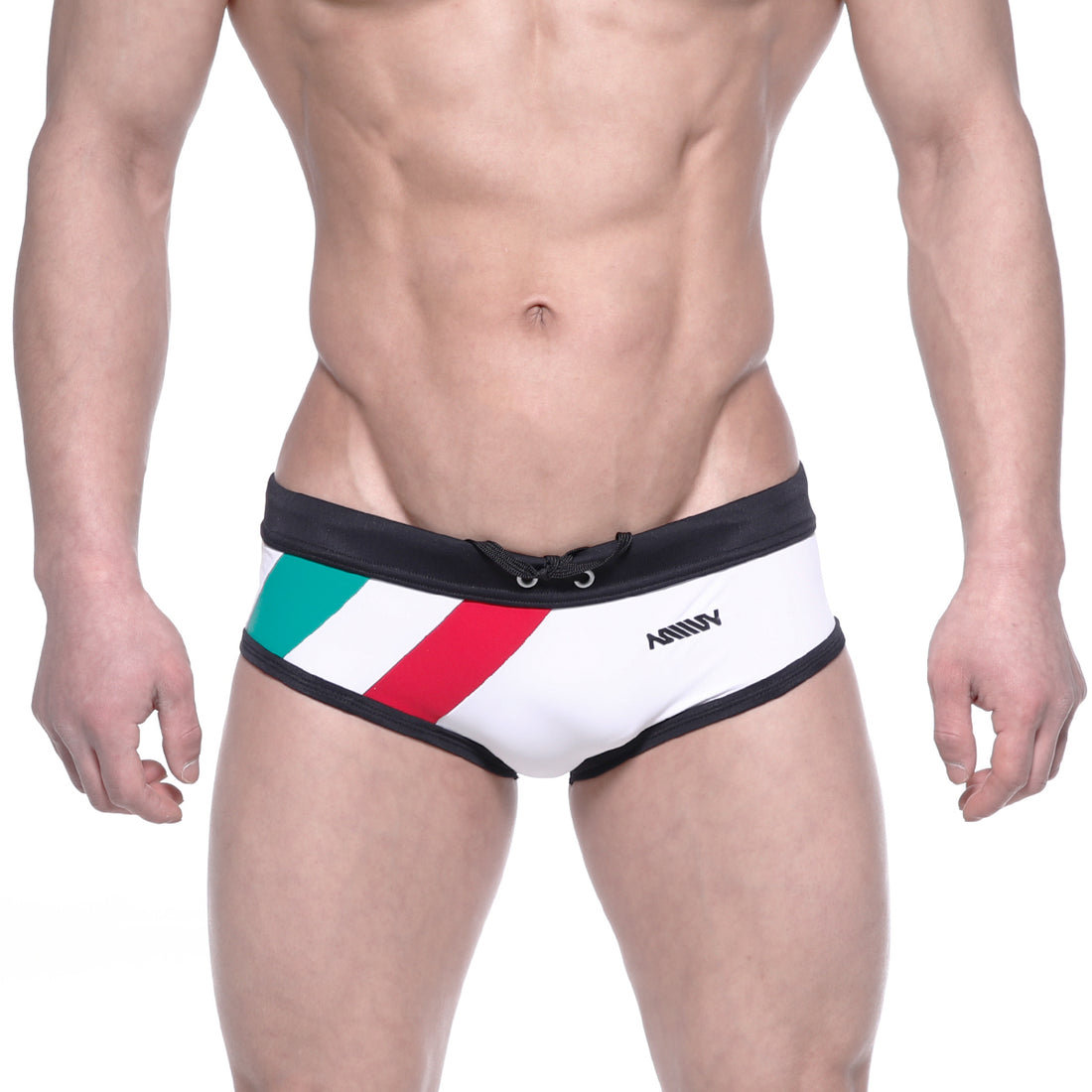 [M2W] Italy Flag Swim Briefs (4960-40)