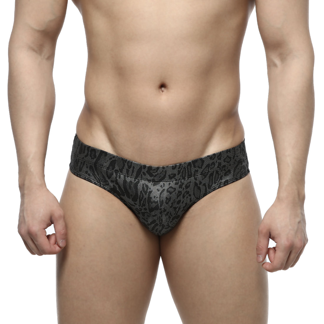 [MetroMuscleWear] Basic Competition Suit Gray (4974-72) 